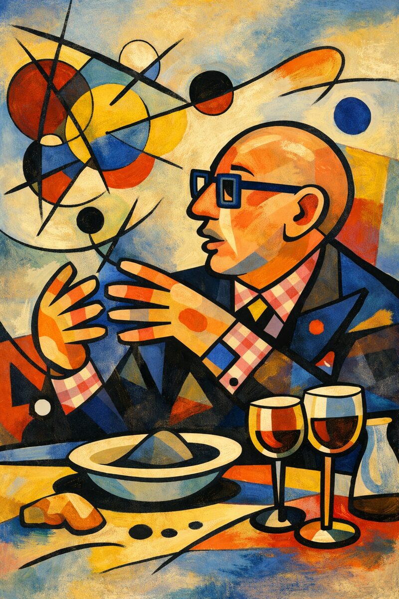 Portrait façon Kandinsky